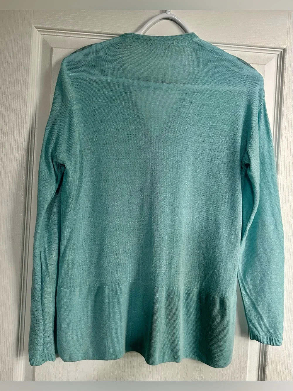 Olsen Linen Long Sleeve fine-knit Sweater - Picture 2 of 6